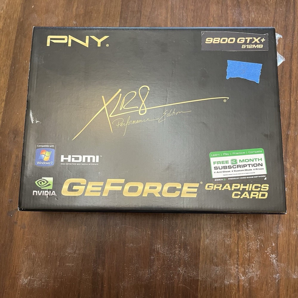 PNY NVIDIA GeForce 9800 GTX+ (GM980XPN2F51Q) 512MB GDDR3 SDRAM